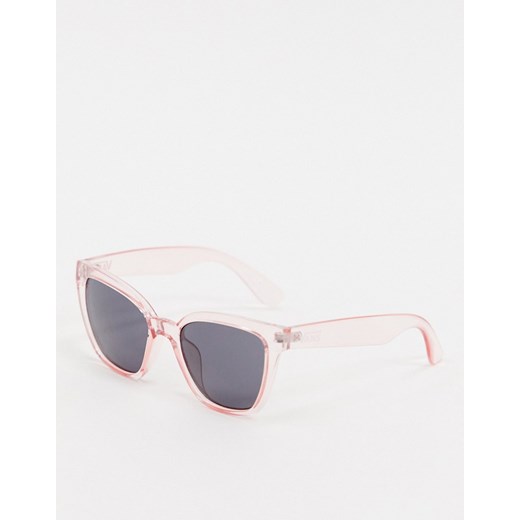 Vans – Hip Cat – Różowe okulary przeciwsłoneczne z przydymionymi szkłami-Wyczyść