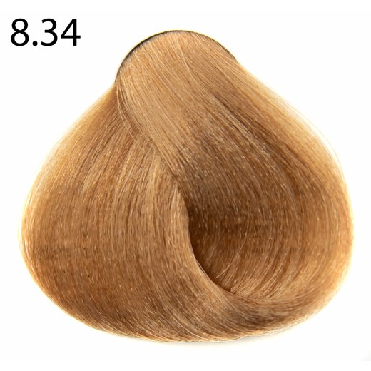 Profesjonalna farba do włosów RR Line 100 ml 8.34 jasny blond złoto miedziany