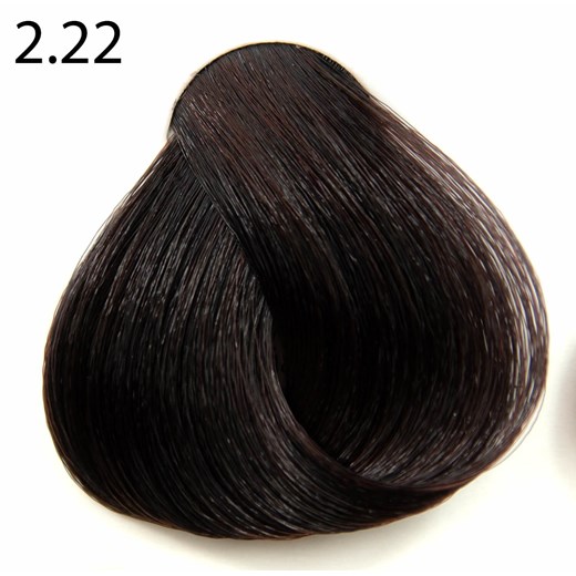 Profesjonalna farba do włosów RR Line 100 ml 2.22 brąz intensywnie fioletowy
