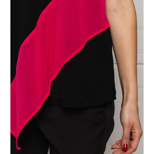 Bluzka damska DKNY z okrągłym dekoltem casualowa 