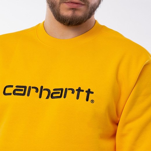 Bluza męska Carhartt WIP Sweatshirt I027092 SUNFLOWER/BLACK  Carhartt Wip  sneakerstudio.pl