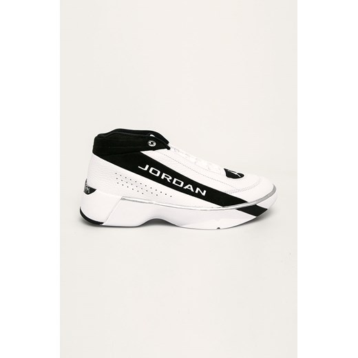 Buty sportowe męskie białe Jordan nike air na wiosnę skórzane sznurowane 