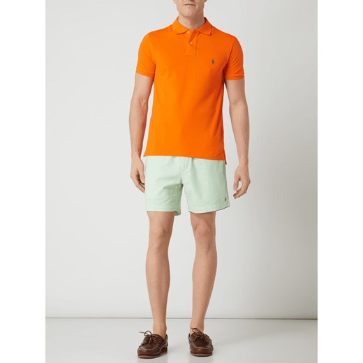 T-shirt męski Polo Ralph Lauren bez wzorów z krótkimi rękawami casualowy 