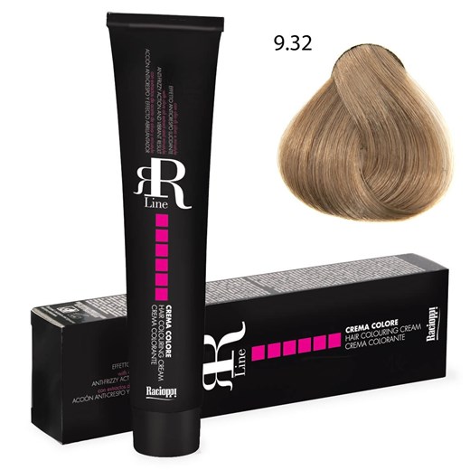 Profesjonalna farba do włosów RR Line 100 ml 9.32 platynowy beżowy blond