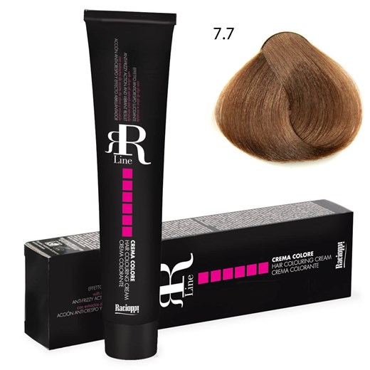 Profesjonalna farba do włosów RR Line 100 ml 7.7 orzech laskowy