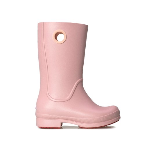 Kalosze Crocs Wellie Rain Boot Girl Petal Pink 12473-606