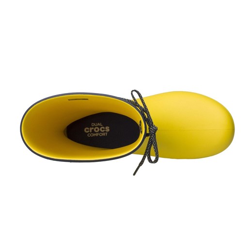 Kalosze Crocs Freesail Rain Boot Lemon 203541-7C1