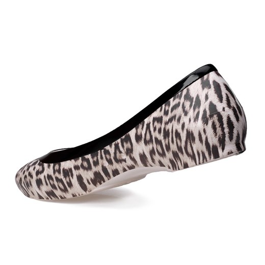 Baletki Crocs Lina Graphic Flat  Leopard/Oyster 203793-90I