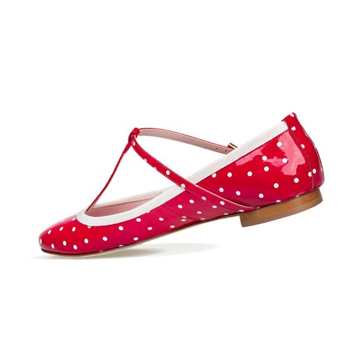 Mellow Yellow Vernice Pois-Rosso MY_2269