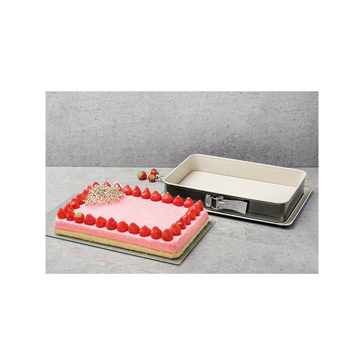 Forma "Back Trend" w kolorze antracytowo-białym - 42 x 29 cm Dr. Oetker OneSize Limango Polska