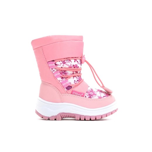 Różowe buty zimowe dziecięce Born2be 