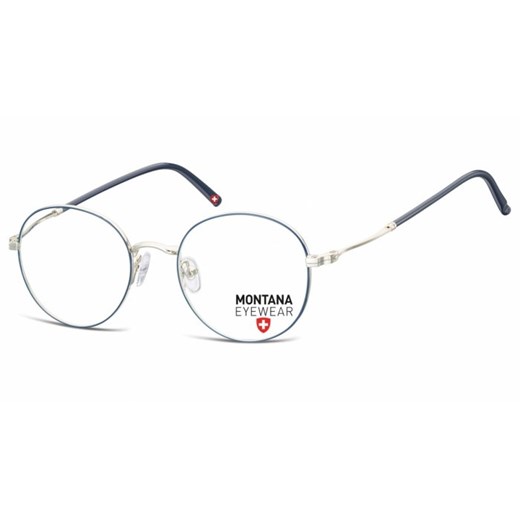 Lenonki okulary  Oprawki optyczne MM598A niebiesko-srebrne    Stylion