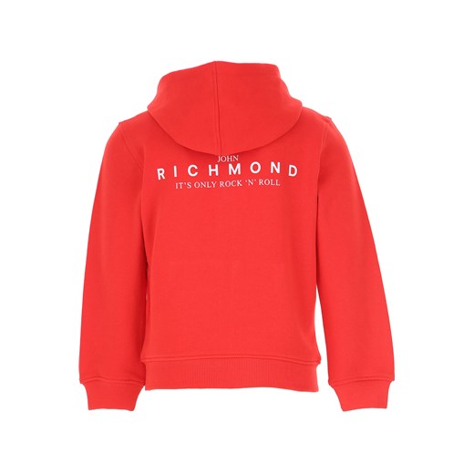 Richmond Bluzy Dziecięce dla Chłopców, czerwony, Bawełna, 2019, 10Y 12Y 14Y 16Y 2Y 4Y 8Y Richmond  16Y RAFFAELLO NETWORK