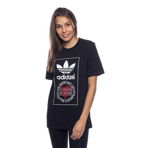 Koszulka damska Adidas Originals Unisex Tee black XS wyprzedaż bludshop.com