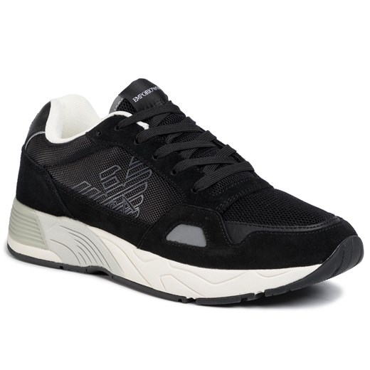 Sneakersy EMPORIO ARMANI - X4X245 XL697 B461 Black/Black