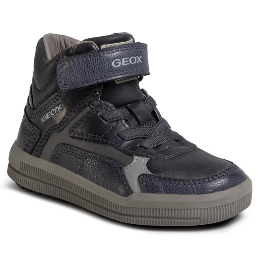 Buty zimowe dziecięce Geox bez wzorów trzewiki 