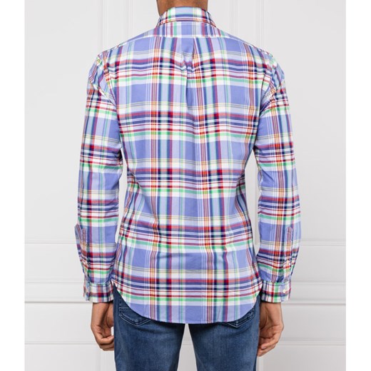 Koszula męska Polo Ralph Lauren z długim rękawem w kratkę wiosenna 