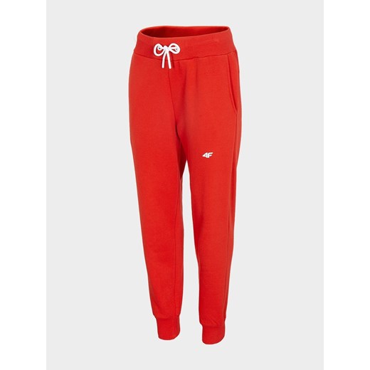Czerwone spodnie damskie 4F 
