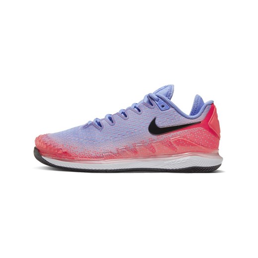 Damskie buty do tenisa na twarde korty NikeCourt Air Zoom Vapor X Knit - Niebieski Nike  35.5 Nike poland