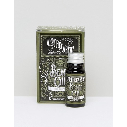 Apothecary 87 Bezzapachowy olejek do brody 10ml-Bezbarwny