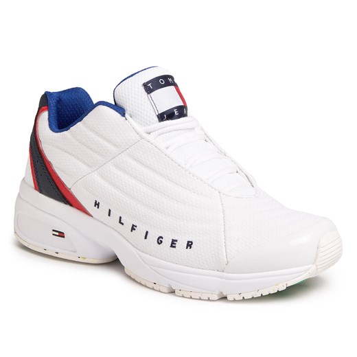 Sneakersy TOMMY JEANS - Heritage Tommy Jeans Sneaker EM0EM00441 White YBS  Tommy Jeans 44 eobuwie.pl