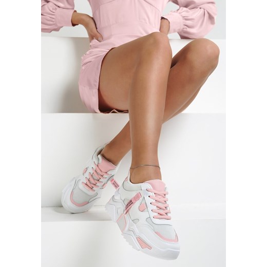 Buty sportowe damskie Renee sneakersy w stylu młodzieżowym młodzieżowe sznurowane 