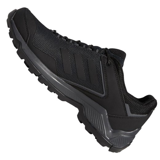 Buty sportowe męskie Adidas z tkaniny czarne na jesień 