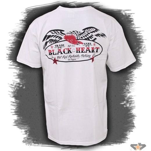 koszulka mężczyźni BLACK HEART - Eagle - White