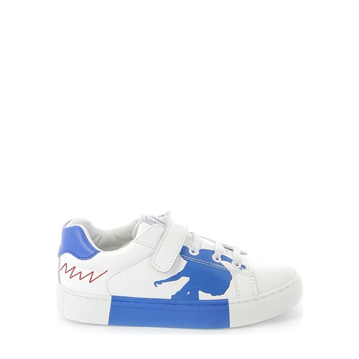 Sneakersy w kolorze biało-niebieskim