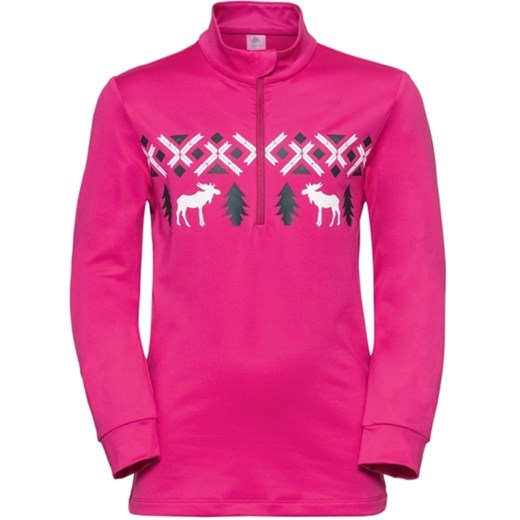 Odlo Bluza polarowa &quot;Reindeer&quot; w kolorze różowym