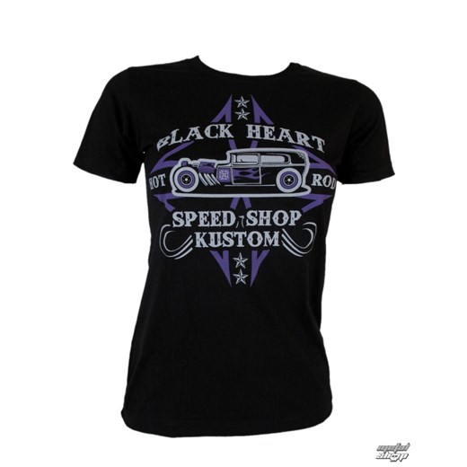 koszulka  damska BLACK HEART - Speed Shop Kustom 1 