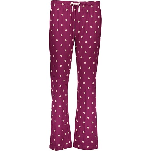 Spodnie piżamowe w kolorze różowo-fioletowym
