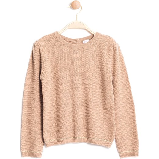 Sweter "Merry" w kolorze jasnobrązowym