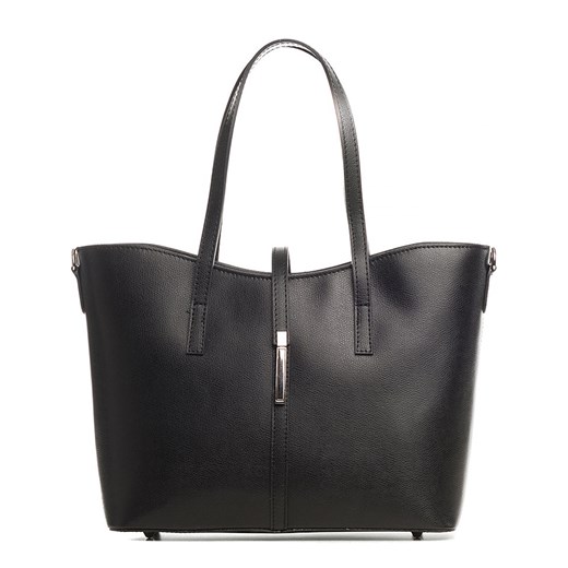 Shopper bag Anna Morellini elegancka duża bez dodatków 