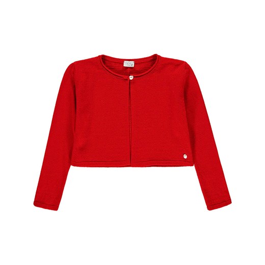 Sweter rozpinany w kolorze czerwonym