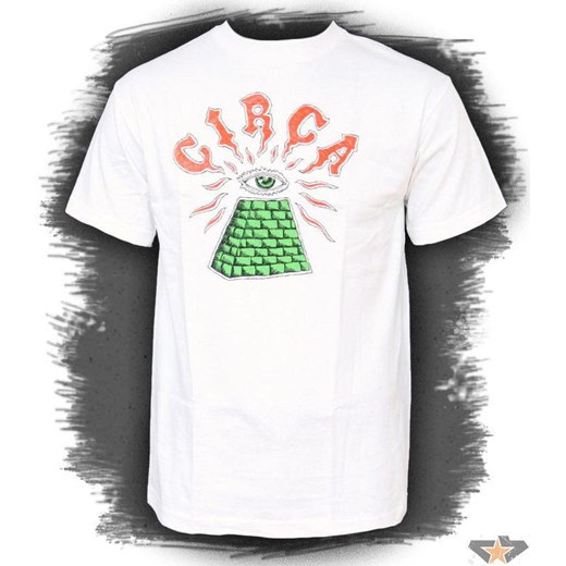 koszulka mężczyźni CIRCA - Pyramid - WHT 