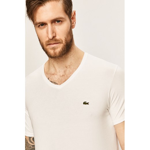 T-shirt męski Lacoste biały 
