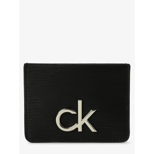 Calvin Klein - Damskie etui na karty, czarny  Calvin Klein One Size vangraaf
