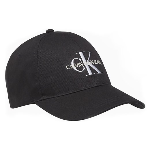 Calvin Klein czarny czapka z daszkiem CKJ Monogram z logiem  Calvin Klein  Differenta.pl