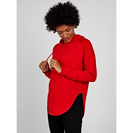 Bluza damska czerwona Gate w stylu młodzieżowym jesienna 