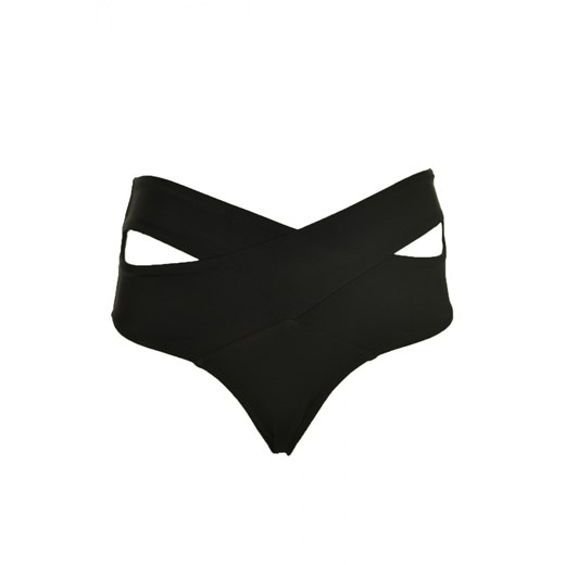 Trendyol Black Cut-Out Detailed High Waist Bikini bottom Trendyol  36 Factcool