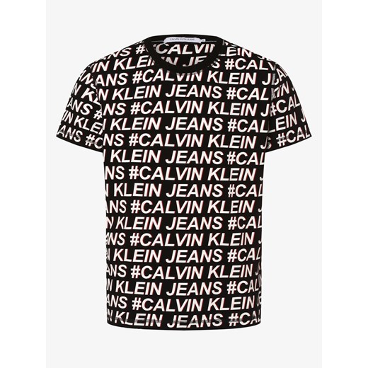Calvin Klein Jeans - T-shirt męski, czarny Calvin Klein  XL vangraaf