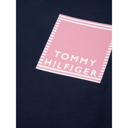 Bluzka dziewczęca Tommy Hilfiger z krótkimi rękawami 