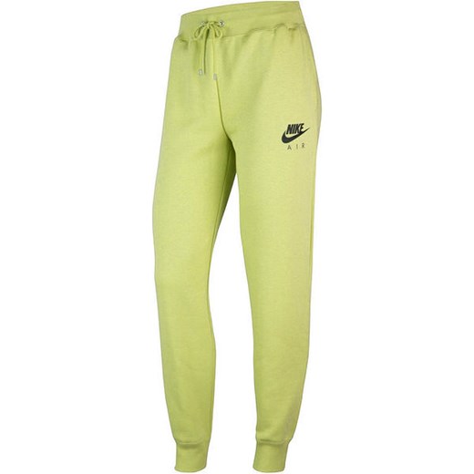 Spodnie damskie Nike zielone dresowe 