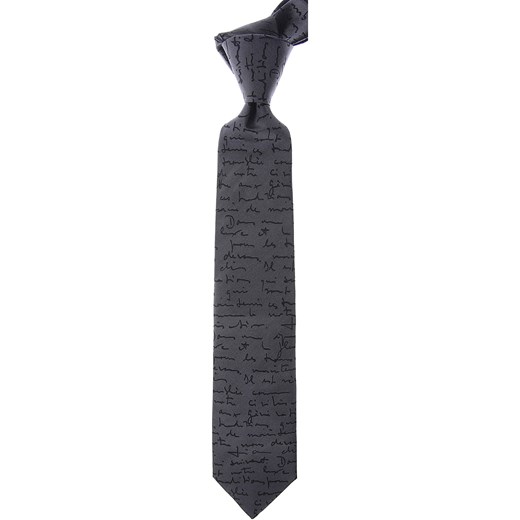Krawat Christian Dior z napisem 