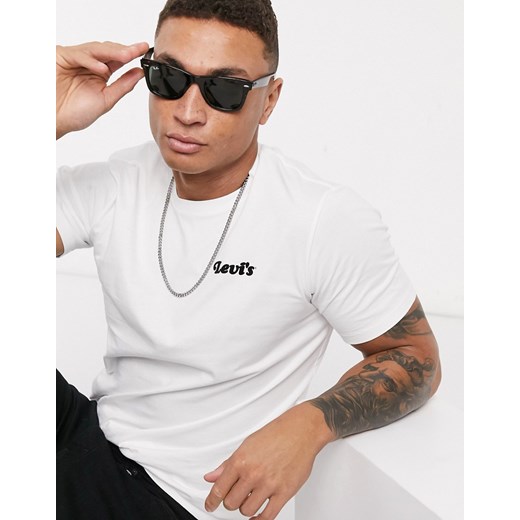 Levi's – Biały T-shirt z logo w stylu lat 90-ych Levi's  L Asos Poland