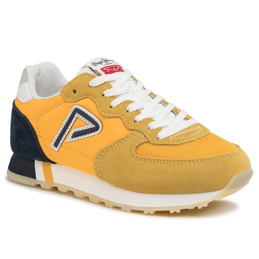 Sneakersy PEPE JEANS - Klein Archive Summe PBS30424  Ochre Yellow 097 Pepe Jeans  38 eobuwie.pl