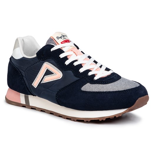 Sneakersy PEPE JEANS - Klein Archive PLS31005 Navy 595  Pepe Jeans 36 eobuwie.pl