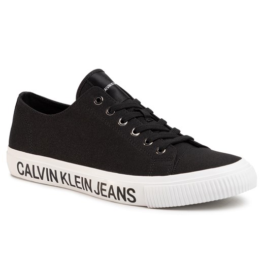 Sneakersy CALVIN KLEIN JEANS - Deangelo B4S0112X Black  Calvin Klein 45 eobuwie.pl