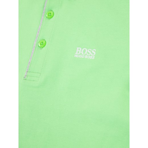 Boss Polo J25E91 S Zielony Regular Fit